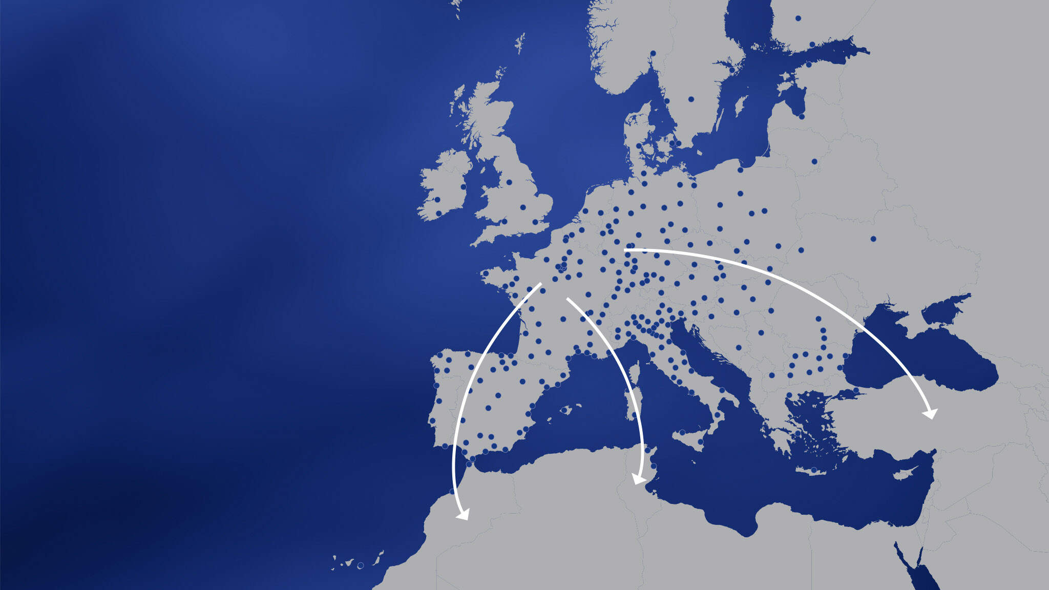 DACHSER Netzwerk European Logistics Standorte